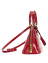 Alma BB, &pound;850, Handbags, Red, Patent Leather, Side view